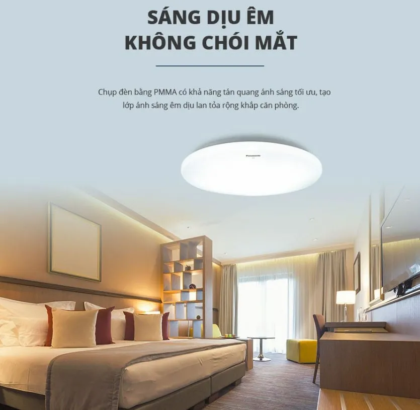 Panasonic - Đèn Ốp Trần Tròn 24W Sáng 4000K | HHXQ241388